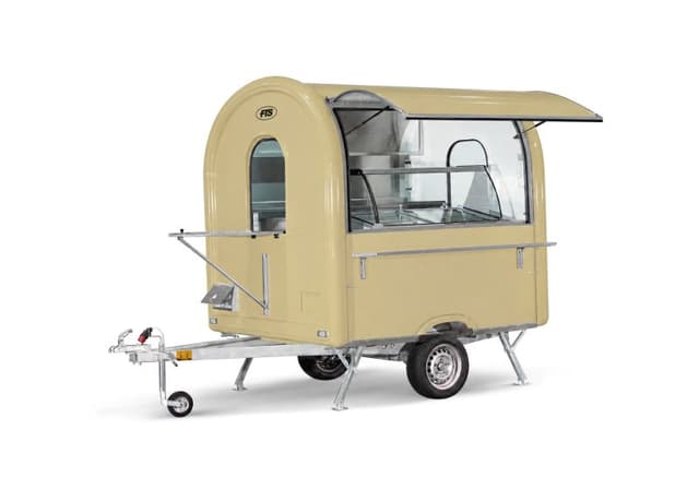 IJstrailer Frost in het beige, formaat AIR 220